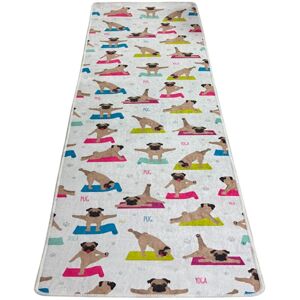 Wellhome - PRINTantibakterielle Yogamatte 60x200cm - 100% Polyester