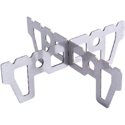 OEM Outdoor-titan-kochergestell, Tragbares Edelstahl-kochergestell, Mini-kreuzständer, Kochgeschirrhalterung, Zubehör OEM Outdoor-titan-kochergestell, Tragbares Edelstahl-kochergestell, Mini-kreuzständer, Kochgeschirrhalterung, Zubehör