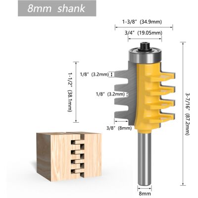 OEM Zapfen- Und Zapfenwerkzeug Aus Wolframstahl, 1/2" 1/4" Schaft, Graviermaschine Aus Superharter Legierung, Gravierfräser Aus Titanlegierung (8 Gelbe Griffe) OEM Zapfen- Und Zapfenwerkzeug Aus Wolframstahl, 1/2" 1/4" Schaft, Graviermaschine Aus Superharter Legierung, Gravierfräser Aus Titanlegierung (8 Gelbe Griffe)