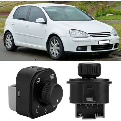 HEAT Einstellknopf Für Außenspiegelverstellung Passend Für Golf Mk5 Mk6 2006-2013 1k0959565j HEAT Einstellknopf Für Außenspiegelverstellung Passend Für Golf Mk5 Mk6 2006-2013 1k0959565j