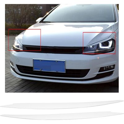 HEAT Scheinwerferblenden (paar) Für Golf 7 Gti (2013–2018), Weiß, 2er-set HEAT Scheinwerferblenden (paar) Für Golf 7 Gti (2013–2018), Weiß, 2er-set