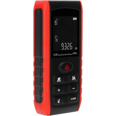 HEAT Kxl-e40 Laser-entfernungsmesser Mit Display, Tragbares Distanzmessgerät 0,05–40 M HEAT Kxl-e40 Laser-entfernungsmesser Mit Display, Tragbares Distanzmessgerät 0,05–40 M