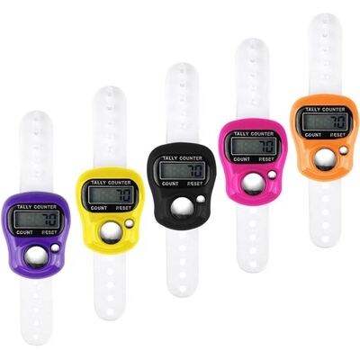 OEM 5-teiliger Fingerzähler Fingerzähler-klicker-reihenzähler Mini-handzähler 5-stellige Lcd-anzeige Für Inventur Sport Marketing Flugzeugbau Golf OEM 5-teiliger Fingerzähler Fingerzähler-klicker-reihenzähler Mini-handzähler 5-stellige Lcd-anzeige Für Inventur Sport Marketing Flugzeugbau Golf