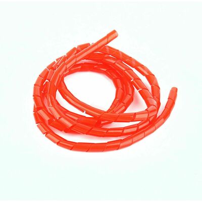 JUTE 6-mm-spiralschlauch, 5-meter-packung, Rot JUTE 6-mm-spiralschlauch, 5-meter-packung, Rot