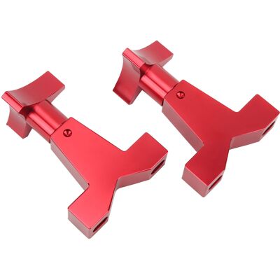 HEAT Universelle Metallhalterung Für 1-2,5-zoll-hydraulikheber, Verstellbares Rohr, Für Suv Rzr, Rot HEAT Universelle Metallhalterung Für 1-2,5-zoll-hydraulikheber, Verstellbares Rohr, Für Suv Rzr, Rot