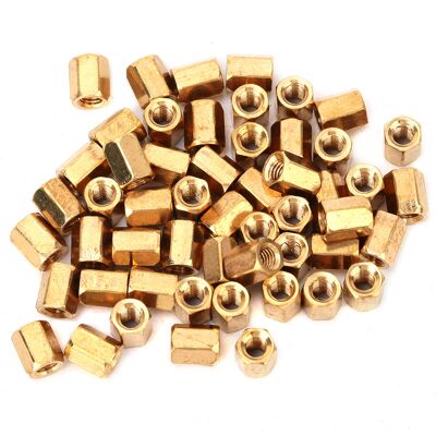 JUTE Hohle Kupfersäule M36mm, 6 Mm Hoch, 50 Stück Pro Packung JUTE Hohle Kupfersäule M36mm, 6 Mm Hoch, 50 Stück Pro Packung