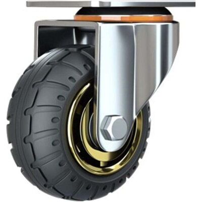 OEM Lenkrolle, Universal-gummiräder - Ersatz-trolleyräder, Schwenkrollen, Flachgummiräder, Cao-räder - 1 Stück (größe: 3" Universalrad) OEM Lenkrolle, Universal-gummiräder - Ersatz-trolleyräder, Schwenkrollen, Flachgummiräder, Cao-räder - 1 Stück (größe: 3" Universalrad)