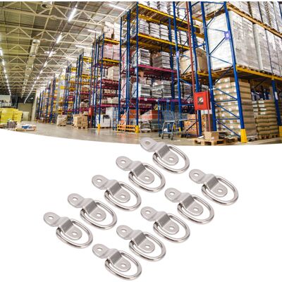 JUTE Multifunktionaler Klimmzugring (10er-packung) Silber JUTE Multifunktionaler Klimmzugring (10er-packung) Silber