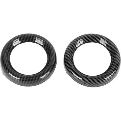 HEAT 2 Türgriffe Für Den Innenraum, Carbon-zierelemente, Angenehme Haptik, Glatte Oberfläche, Ersatz Für Cooper R54 R56 HEAT 2 Türgriffe Für Den Innenraum, Carbon-zierelemente, Angenehme Haptik, Glatte Oberfläche, Ersatz Für Cooper R54 R56