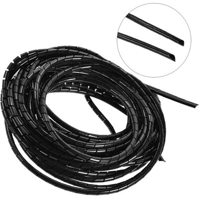 JUTE 6-mm-spiralschlauch, 10-meter-packung, Schwarz JUTE 6-mm-spiralschlauch, 10-meter-packung, Schwarz