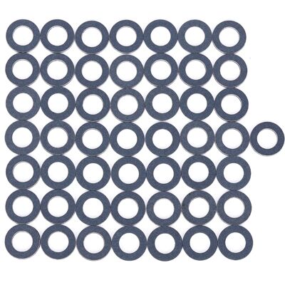 JUTE Toyota 1990-2016 Ablassschraubendichtungen, 50er-packung, 90430-12031 JUTE Toyota 1990-2016 Ablassschraubendichtungen, 50er-packung, 90430-12031