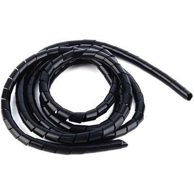 JUTE 6-mm-spiralschlauch, 5-meter-packung, Schwarz JUTE 6-mm-spiralschlauch, 5-meter-packung, Schwarz