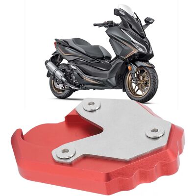 JUTE Motorrad-seitenständer Und Verbreiterter Sitz, Kompatibel Mit Forza 350 Nss350 2020-2022 (rot). JUTE Motorrad-seitenständer Und Verbreiterter Sitz, Kompatibel Mit Forza 350 Nss350 2020-2022 (rot).