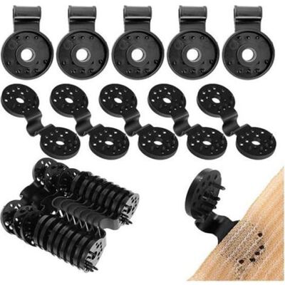 OEM Planenbefestigungsclips – Weiß – 50er-packung – Abs-material – Uv-beständig OEM Planenbefestigungsclips – Weiß – 50er-packung – Abs-material – Uv-beständig