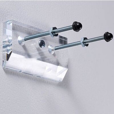 JUTE Transparenter, Wandmontierter Skateboard-präsentationsständer, Ideal Für Anfänger Und Longboards. JUTE Transparenter, Wandmontierter Skateboard-präsentationsständer, Ideal Für Anfänger Und Longboards.