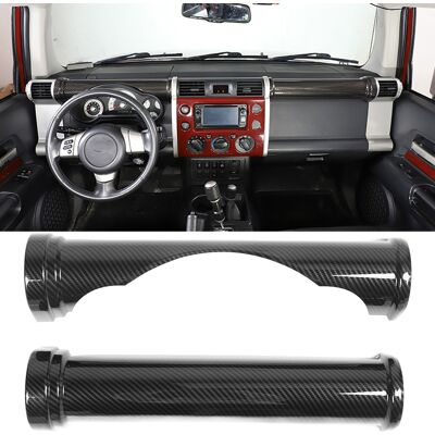 JUTE Armaturenbrettverkleidung In Carbonfaser-optik, Speziell Für Toyota Fj Cruiser Xj10 2007-2021 Linkslenker (oc11048) JUTE Armaturenbrettverkleidung In Carbonfaser-optik, Speziell Für Toyota Fj Cruiser Xj10 2007-2021 Linkslenker (oc11048)