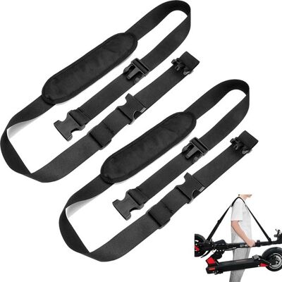 OEM 2er Pack Scooter Gurte, Verstellbare Gurte Mit Extra Dicken, Rutschfesten Schultergurten, Für Strandstühle, Laufräder, Kinderfahrräder, Falträder OEM 2er Pack Scooter Gurte, Verstellbare Gurte Mit Extra Dicken, Rutschfesten Schultergurten, Für Strandstühle, Laufräder, Kinderfahrräder, Falträder