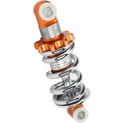 HEAT 400-pfund-motorradstoßdämpfer, Dämpfungsfeder Für Mini-scooter, 125 Mm Achsabstand, Einstellbare Hinterradaufhängung HEAT 400-pfund-motorradstoßdämpfer, Dämpfungsfeder Für Mini-scooter, 125 Mm Achsabstand, Einstellbare Hinterradaufhängung