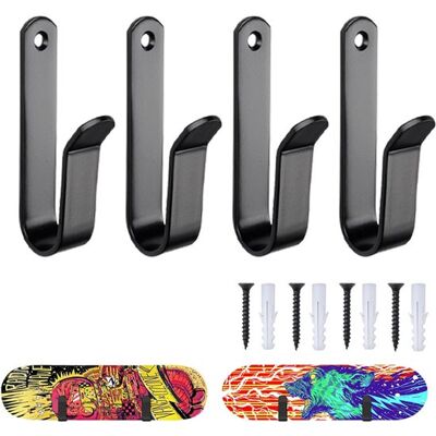 OEM Wandhalterung Für Skateboards Und Snowboards 4er-set Metall 3 Mm Dick Tragkraft 25 Kg Pro Haken Für Skateboards Snowboards Und Surfbretter Für 99 99 OEM Wandhalterung Für Skateboards Und Snowboards 4er-set Metall 3 Mm Dick Tragkraft 25 Kg Pro Haken Für Skateboards Snowboards Und Surfbretter Für 99 99