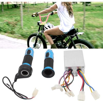 JUTE 12v 500w Bürstenmotor-controller + Blaues Gasgriff-kit Für Mini-elektroroller JUTE 12v 500w Bürstenmotor-controller + Blaues Gasgriff-kit Für Mini-elektroroller