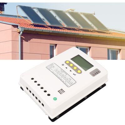 JUTE 12v/24v/36v/48v Pwm-solarladeregler, Photovoltaik-ladegerät, Aktivierung Von Lithium-ionen-/bleiakkus, 60a JUTE 12v/24v/36v/48v Pwm-solarladeregler, Photovoltaik-ladegerät, Aktivierung Von Lithium-ionen-/bleiakkus, 60a