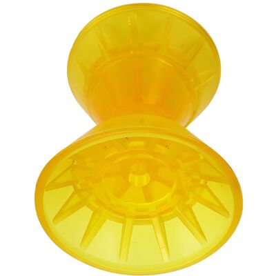 HEAT Marine-rollenbogenform, 3-teilig, Reibungsreduzierend, Gelb, Geformtes Pvc, Für Wohnwagen, Boote, Anhänger Und Wohnmobile HEAT Marine-rollenbogenform, 3-teilig, Reibungsreduzierend, Gelb, Geformtes Pvc, Für Wohnwagen, Boote, Anhänger Und Wohnmobile