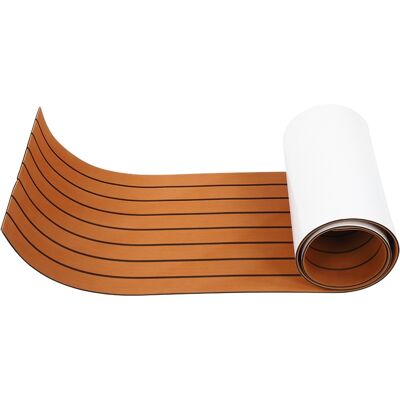 JUTE Eva-antirutschmatte Für Boote/yachten, 240 × 45 × 0,6 Cm, Braun JUTE Eva-antirutschmatte Für Boote/yachten, 240 × 45 × 0,6 Cm, Braun