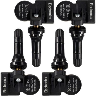 ELECTRONICX 4x Rdks Sensoren Gummi - Jac S7 2016-2026 - Reifendrucksensor Tpms Set ELECTRONICX 4x Rdks Sensoren Gummi - Jac S7 2016-2026 - Reifendrucksensor Tpms Set