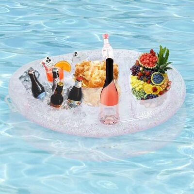 OEM Aufblasbarer Poolbecherhalter, Aufblasbarer Getränkehalter Mit 8 Löchern, Schwimmende Poolbar Mit Luftpumpe, Aufblasbares Schwimmendes Bartablett Für Ferienpools Usw. (transparent) Mod OEM Aufblasbarer Poolbecherhalter, Aufblasbarer Getränkehalter Mit 8 Löchern, Schwimmende Poolbar Mit Luftpumpe, Aufblasbares Schwimmendes Bartablett Für Ferienpools Usw. (transparent) Mod