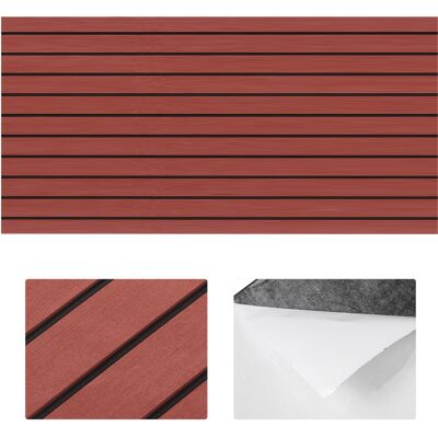 HEAT Rutschfeste Eva-bootsbodenmatte, Deckabdeckung 240 X 60 Cm, Dunkelbraun/schwarz, Schaumstoffplatte Für Boote, Wohnmobile Und Yachten HEAT Rutschfeste Eva-bootsbodenmatte, Deckabdeckung 240 X 60 Cm, Dunkelbraun/schwarz, Schaumstoffplatte Für Boote, Wohnmobile Und Yachten