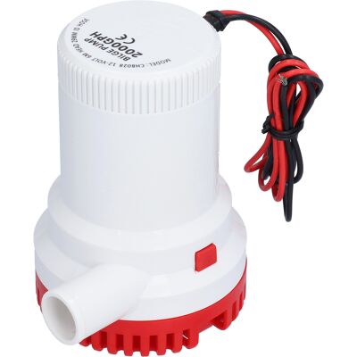 HEAT Multifunktionale, Geräuscharme Tauchpumpe Für Bilgenwasser, Geeignet Für Boote Und Teiche, 12 V Dc, 2000 Gph HEAT Multifunktionale, Geräuscharme Tauchpumpe Für Bilgenwasser, Geeignet Für Boote Und Teiche, 12 V Dc, 2000 Gph
