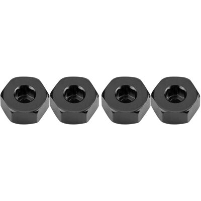 HEAT Aluminiumlegierung 5 Mm Auf 12 Mm Radsechskant-nabenadapter Für Wpl 1634 Rc-truck (schwarz) HEAT Aluminiumlegierung 5 Mm Auf 12 Mm Radsechskant-nabenadapter Für Wpl 1634 Rc-truck (schwarz)