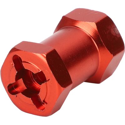 HEAT Stück Aluminiumlegierung 20 Mm Verlängerungsverbinder 12 Mm Radnaben-sechskantantrieb Adapter Für 1/10 Rc Drift Car Buggy Truggy Truck Teile Crawlerrot HEAT Stück Aluminiumlegierung 20 Mm Verlängerungsverbinder 12 Mm Radnaben-sechskantantrieb Adapter Für 1/10 Rc Drift Car Buggy Truggy Truck Teile Crawlerrot