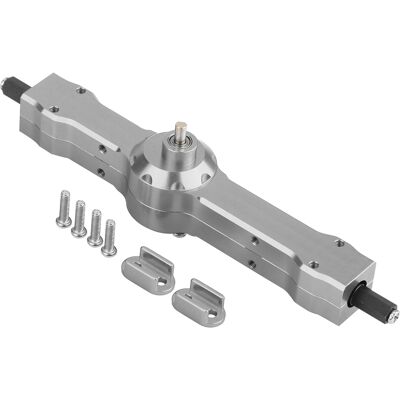 HEAT Hinterachsgetriebe Aus Aluminiumlegierung Für Wpl 1/16 Militär-lkw Rc-car-teil (titangrau) HEAT Hinterachsgetriebe Aus Aluminiumlegierung Für Wpl 1/16 Militär-lkw Rc-car-teil (titangrau)