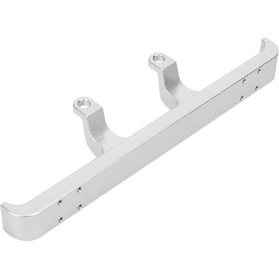 HEAT Frontstoßstange Aus Aluminiumlegierung, Passend Für Mn D90 Mn-99 Mn-91 Fj-45 Rc-upgrade-teile (silber Mn-001s) HEAT Frontstoßstange Aus Aluminiumlegierung, Passend Für Mn D90 Mn-99 Mn-91 Fj-45 Rc-upgrade-teile (silber Mn-001s)