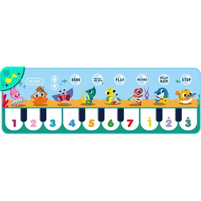 LEDE Musikalische Spielmatte Für Babys, Rutschfeste Klaviertastatur, Multifunktionales Lernspielzeug, Typ B LEDE Musikalische Spielmatte Für Babys, Rutschfeste Klaviertastatur, Multifunktionales Lernspielzeug, Typ B