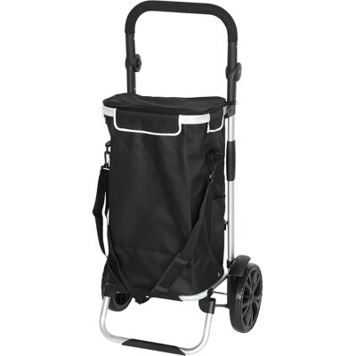 OEM 3-in-1 Einkaufstrolley Klappbar Mit 40l Kapazität Belastbar Trolley Bis 25kg Mit Kühlfach Schwarz OEM 3-in-1 Einkaufstrolley Klappbar Mit 40l Kapazität Belastbar Trolley Bis 25kg Mit Kühlfach Schwarz