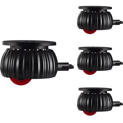 BOBYPET Set Mit 4 Selbstklebenden 3,5 Cm Rollen Für Möbel, Aufbewahrungsboxen, Putzeimer, Universelle Edelstahlrolle, Kleine 360-grad-lenkrollen BOBYPET Set Mit 4 Selbstklebenden 3,5 Cm Rollen Für Möbel, Aufbewahrungsboxen, Putzeimer, Universelle Edelstahlrolle, Kleine 360-grad-lenkrollen