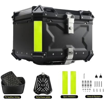OEM Motorradkoffer, Wasserdicht, Schnellverschluss, Schwarzer Koffer – 55 L – X OEM Motorradkoffer, Wasserdicht, Schnellverschluss, Schwarzer Koffer – 55 L – X