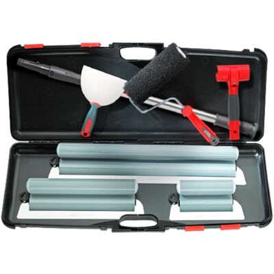 L'Outil Parfait - Estuche DécoLiss'System alisado 80497 - Roll'Enduit 220 mm - DécoLiss Souple Bi-Flex blade - Tool set L'Outil Parfait - Estuche DécoLiss'System alisado 80497 - Roll'Enduit 220 mm - DécoLiss Souple Bi-Flex blade - Tool set