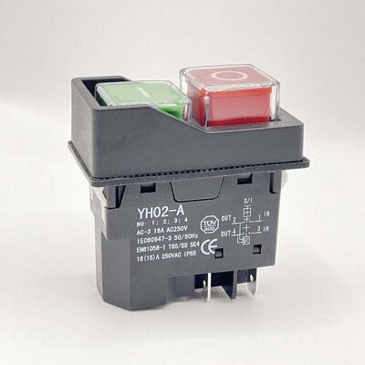 OEM Elektromagnetischer Schalter Kld-28a, Magnetschalter Kld-28, Drucktaster Kjd17 Ck21, Wasserdichter Abschaltschalter – 4-polig – Crezuo OEM Elektromagnetischer Schalter Kld-28a, Magnetschalter Kld-28, Drucktaster Kjd17 Ck21, Wasserdichter Abschaltschalter – 4-polig – Crezuo