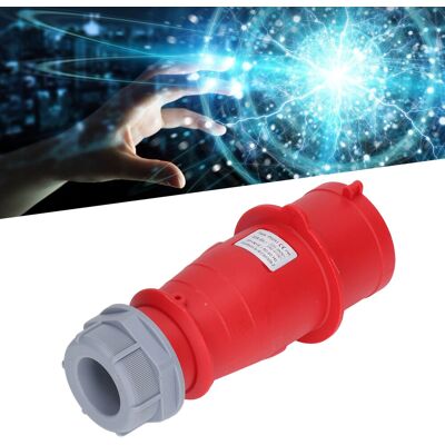 JUTE Wasserdichter Und Staubdichter Industriestecker, 32 A Ip44, Flächenbündig Montierter Gerader Stecker, Männlicher Luftfahrtanschluss JUTE Wasserdichter Und Staubdichter Industriestecker, 32 A Ip44, Flächenbündig Montierter Gerader Stecker, Männlicher Luftfahrtanschluss
