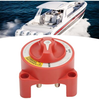 JUTE Marine-batterietrennschalter Für Boote/wohnmobile 350 A, Serie E 5511e, Marine-batterieschalter, 4-polig, 2-positionen-drehschalter (yc101982) JUTE Marine-batterietrennschalter Für Boote/wohnmobile 350 A, Serie E 5511e, Marine-batterieschalter, 4-polig, 2-positionen-drehschalter (yc101982)