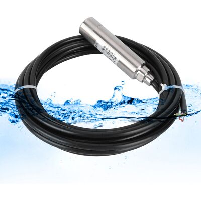 JUTE Wlb-131y Tauchpegeltransmitter, Wasserstands- Und Drucksensor, Statisches Druckmessgerät, Wasserdichter Transmitter, 24 V Dc, Messbereich: 5 M JUTE Wlb-131y Tauchpegeltransmitter, Wasserstands- Und Drucksensor, Statisches Druckmessgerät, Wasserdichter Transmitter, 24 V Dc, Messbereich: 5 M