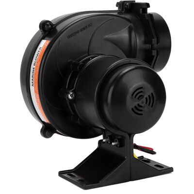 HEAT 12v Dc 130cfm Schwarzer Abs-korrosionsbeständiger Luftlüfter Für Boote, Busse, Schiffe - Wasserdichter Bilgenlüfter, Effiziente Belüftung HEAT 12v Dc 130cfm Schwarzer Abs-korrosionsbeständiger Luftlüfter Für Boote, Busse, Schiffe - Wasserdichter Bilgenlüfter, Effiziente Belüftung