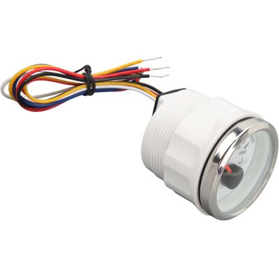 HEAT Elektrisches Öltemperaturmessgerät 52 Mm Dc 9-32 V, Hohe Genauigkeit, Weißes Zifferblatt, Silberne Lünette, Celsius/fahrenheit-thermometer Für Boote, Yachten, Wohnmobile Und Angler. HEAT Elektrisches Öltemperaturmessgerät 52 Mm Dc 9-32 V, Hohe Genauigkeit, Weißes Zifferblatt, Silberne Lünette, Celsius/fahrenheit-thermometer Für Boote, Yachten, Wohnmobile Und Angler.