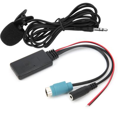 HEAT Bluetooth 5.0-adapterkabel Mit Mikrofon Für Alpine Kce-236b, Cda-9852/e, Cde-9887/r Autoradios – Freisprechfunktion, Kompatibles Autoradio-kit, 2-in-1-audiozubehör HEAT Bluetooth 5.0-adapterkabel Mit Mikrofon Für Alpine Kce-236b, Cda-9852/e, Cde-9887/r Autoradios – Freisprechfunktion, Kompatibles Autoradio-kit, 2-in-1-audiozubehör