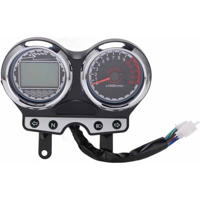 HEAT 12v Motorrad-lcd-tachometer, Drehzahlmesser, Kilometerzähler, Ganganzeige Für Suzuki En125-3f En150 2012-2016 HEAT 12v Motorrad-lcd-tachometer, Drehzahlmesser, Kilometerzähler, Ganganzeige Für Suzuki En125-3f En150 2012-2016