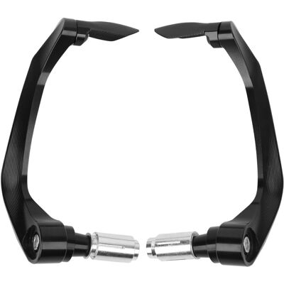 HEAT Motorrad-handschutz Für Kupplung Und Bremse, Eloxiert, Stoßfest, Universell, 22-mm-lenker, Schwarz HEAT Motorrad-handschutz Für Kupplung Und Bremse, Eloxiert, Stoßfest, Universell, 22-mm-lenker, Schwarz