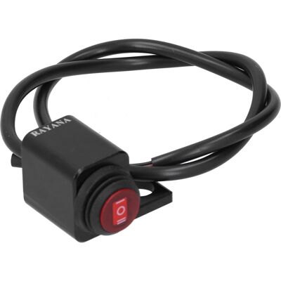 HEAT Wasserdichter Lenkerschalter Für Motorrad Und Quad, Ein-aus-ein-taste Für Scheinwerfer Und Nebelscheinwerfer, 0,4-zoll-befestigungsloch, Rechte Seite HEAT Wasserdichter Lenkerschalter Für Motorrad Und Quad, Ein-aus-ein-taste Für Scheinwerfer Und Nebelscheinwerfer, 0,4-zoll-befestigungsloch, Rechte Seite